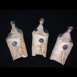 3 king hand craft Ceramic figurine